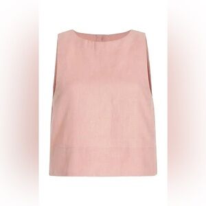 Posse poppy linen top pink salt XS NEW